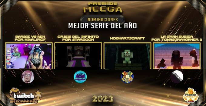 La Gran Subida, nominado en los Premios Meega como "Serie del Año".

Enhorabuena a <a href="/StarProyects/">Star Proyects</a> por llevarse esta categoria con "Crisis del Infinito".