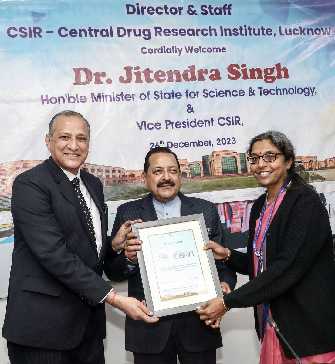 A function was organised by @CSIR_CDRI today to showcase the stellar ...