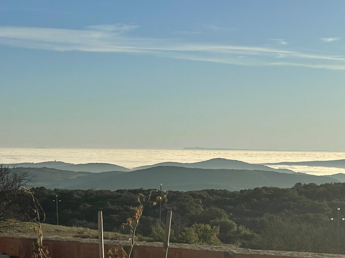 Això es el que es diu un mar (de boira) i muntanya