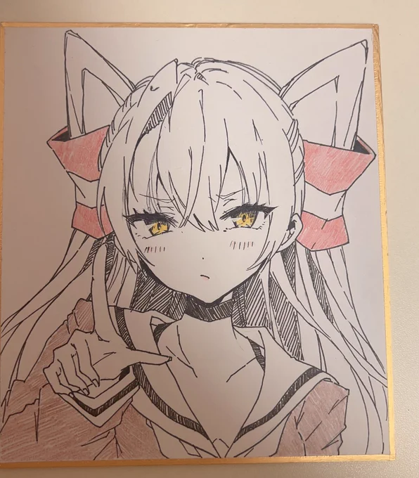 あまつん色紙② 