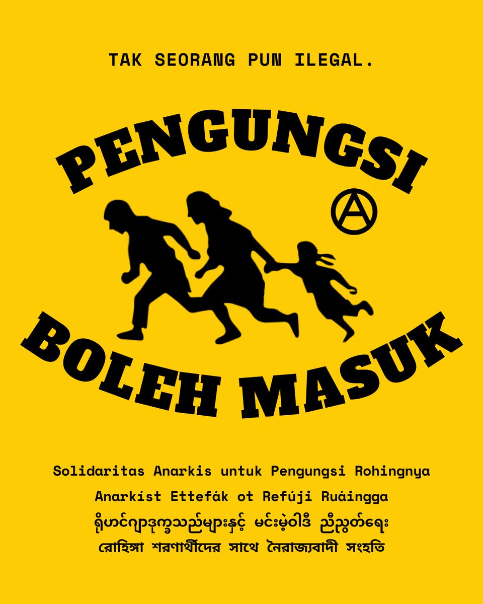DaunMalam's tweet photo. Baca artikel terbaru Pustaka Catut tentang pengungsi Rohingya dan mengapa kita berdiri bersama mereka yang termarjinalkan

(18 menit durasi baca)
https://t.co/qpVRbAf1Og https://t.co/zO7ZFt9TcL