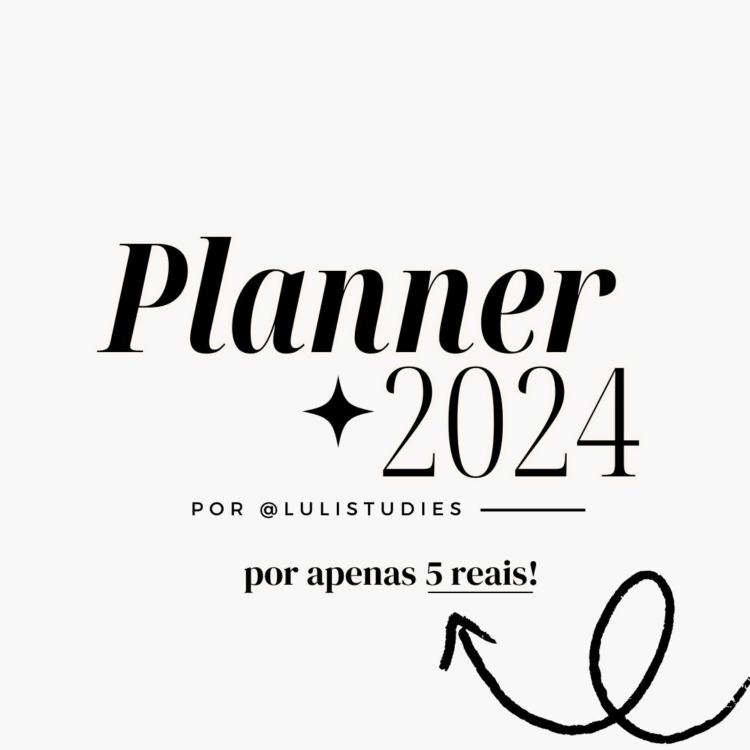 medbyluli's tweet image. ✨PLANNER 2024 de estudos por apenas 5 reais!

#studytwt #planner #planner2024