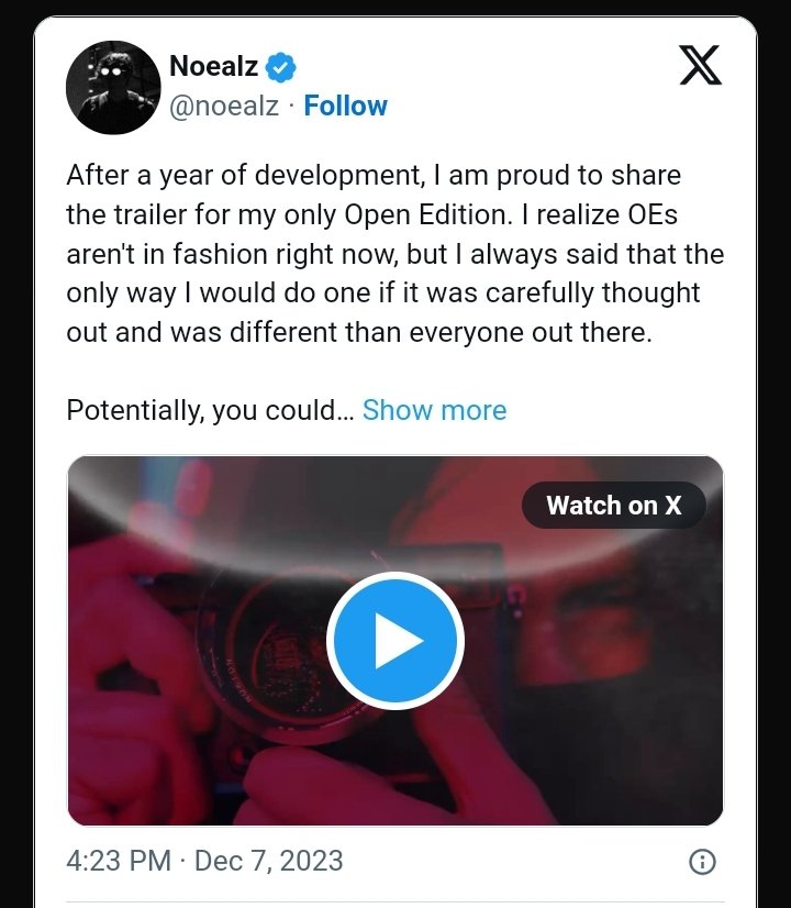 Soheil_SBabaei's tweet photo. investment-intensive endeavor to date. It’s not just an #NFT; it’s an evolutionary step in digital artistry.
#Noealz
The centerpiece of this collection is The #NFTCamera, a state-of-the-art digital innovation that offers a daily transforming image for an entire year. https://t.co/d3S9N3Fszi