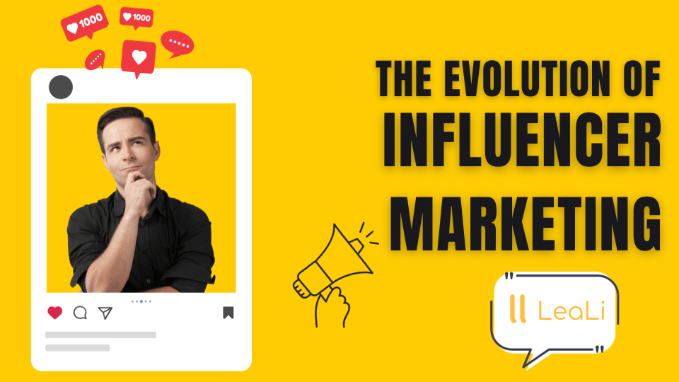 The Evolution of Influencer Marketing: From Ancient Roots to Today's Multi-Billion Dollar Industry. 
Ready to leverage the power of influencers for your brand? Head to the blog to learn more! 👉 leali.io/l/w6ovf4  
#influencermarketing #MarketingEvolution #LeaLiInsights