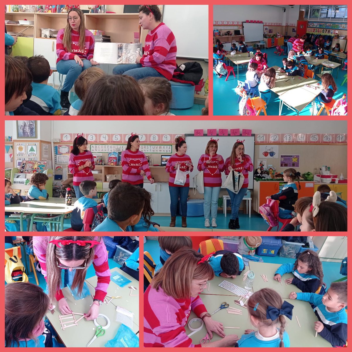 InfantilICM's tweet photo. Taller navideño en P5-A @colegioicm 
Muchas gracias familias🌟
¡Lo hemos pasado muy bien! https://t.co/hPWDixhbuH