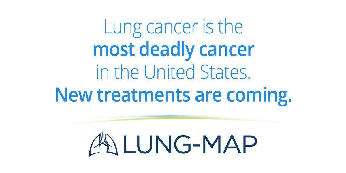 The @LungMAP trial operates at more than 900 sites across the U.S., and ~50% of patients are enrolled from community-based sites. This means patients can get treatment near where they live. #NSCLC lungmap.org