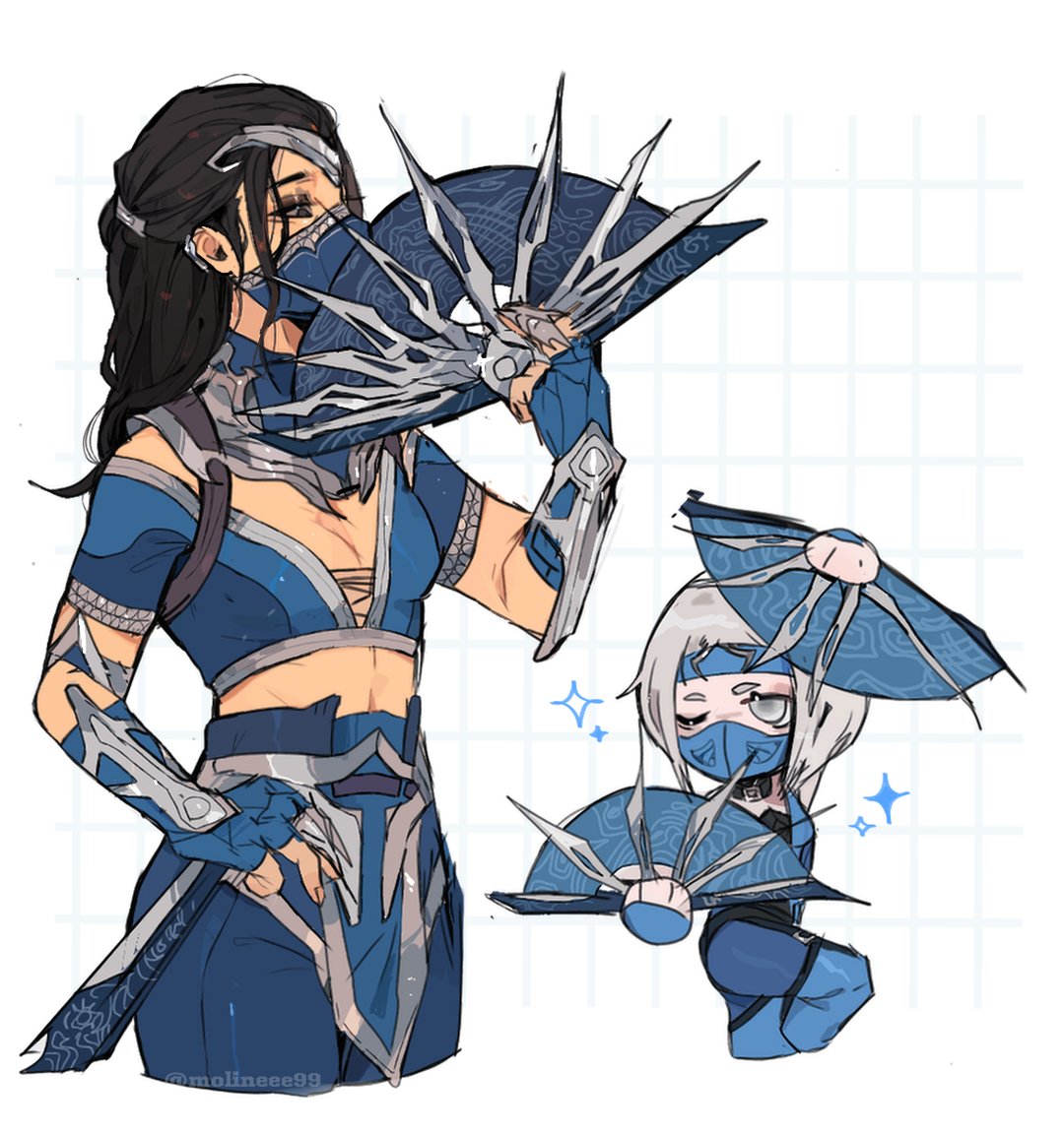 Molineee99's tweet photo. Khameleon my beloved <3! 🦎💜💙💚💛
#MortalKombat1 #khameleon #mk1 
#mileena #Tanya https://t.co/7A4ackERSZ