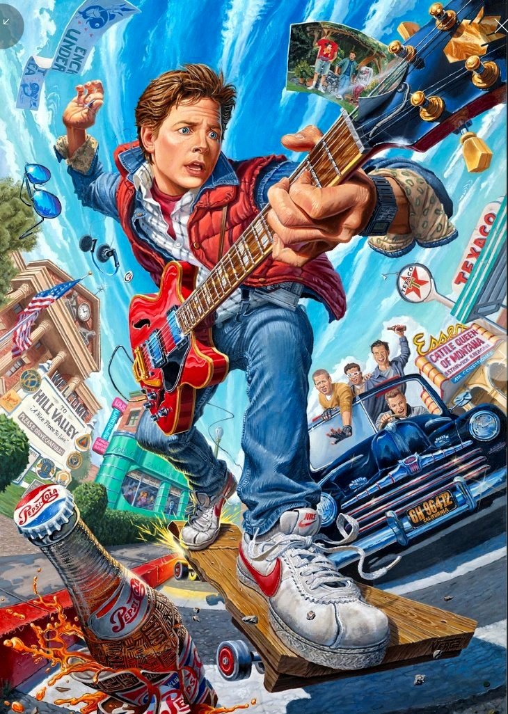 RetroReminiscer's tweet photo. Back to the Future (1985)
Art by Julien Verge. https://t.co/xjmTqD5ueh