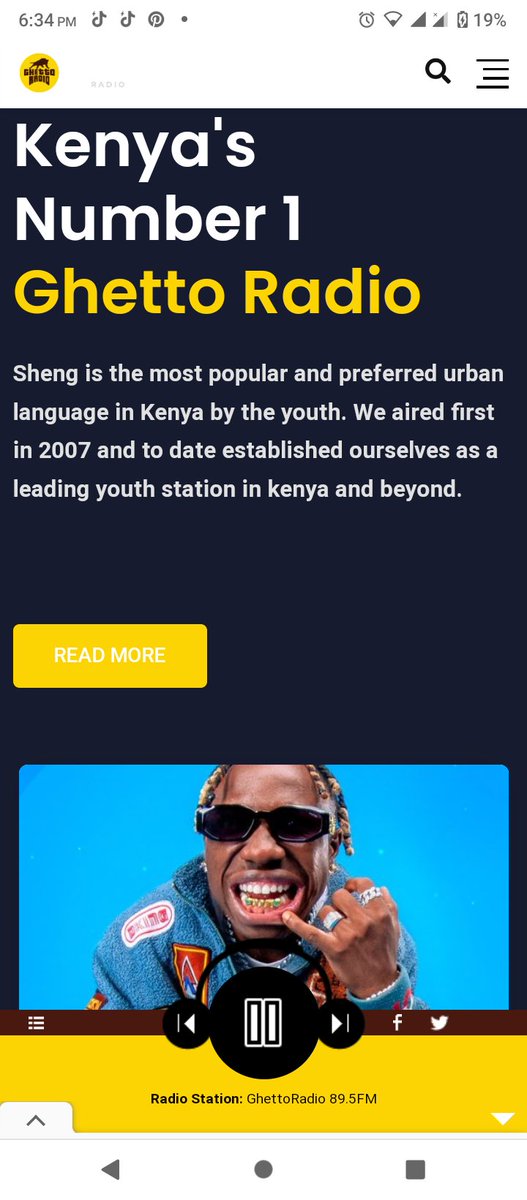DotDeejay's tweet photo. @GhettoRadio895  #goteana @DjDaboTrabo 

Stenje ni Moja💥 https://t.co/kaf4LZWdIf