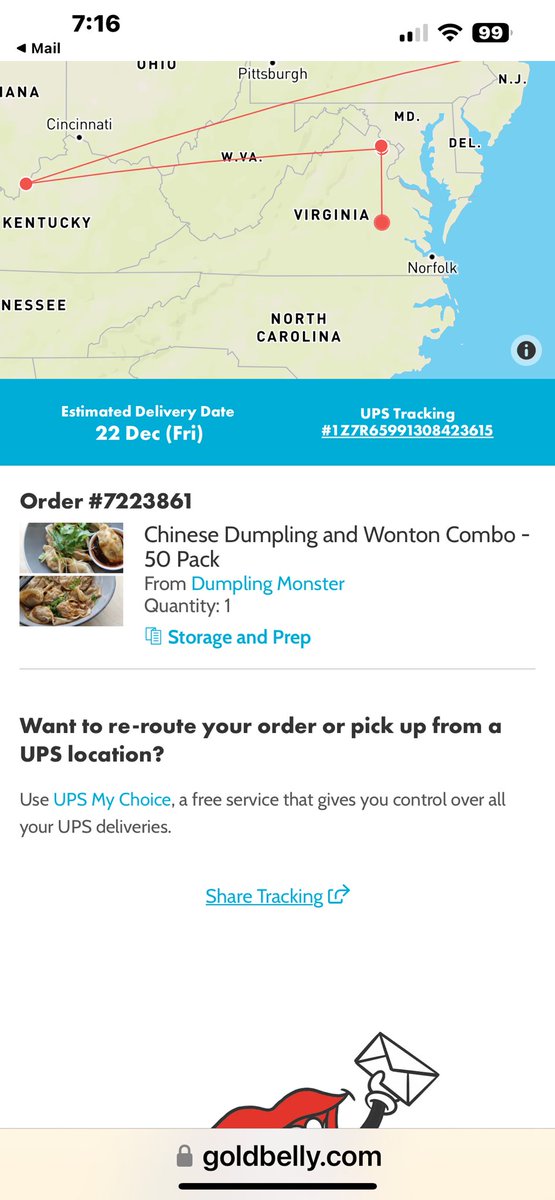 RobinLuvsDisney's tweet photo. @goldbelly @CNBC @SquawkCNBC @JoeAriel My $100 PORK dumpling order…for a surprise birthday…we’re supposed to be delivered on the 22nd!!! Today is the 26th and they won’t be delivered until 9pm tonight!!! Do YOU THINK THEYRE NOT RUINED?!? Would you fucking eat those?!? #GoldbellySucks @goldbelly #DumplingMonster https://t.co/iIoxaD7NVz