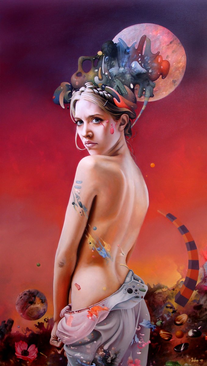 You are what you tweet...     
Obojena tisina, 90×50 cm, akril-ulje na platnu, 2017.
<a href="/DiVogo/">Di Vogo</a> <a href="/artermaxi/">Arter</a>
#NFT #NFTart #NFTCommunity