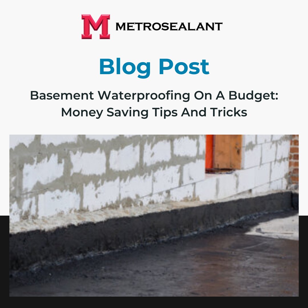 MetroSealant's tweet photo. 💧 Looking to waterproof your basement on a budget? Discover money-saving tips and tricks in our latest blog post! https://t.co/eOBtdRUuqG!

#BasementWaterproofing #BudgetFriendly #MetroSealant #WaterproofingTips https://t.co/Qb5Oh7uABu