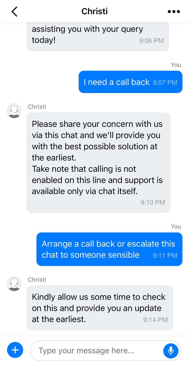 pgpatil_21's tweet photo. Superb customer service @thrivenowin . 1 hour for the order delivery update and even after 1 hour, the customer service needa to check for an update. Completely unexpected. Delivery riders and customer care completely sucks. https://t.co/Vy2o3skl7W