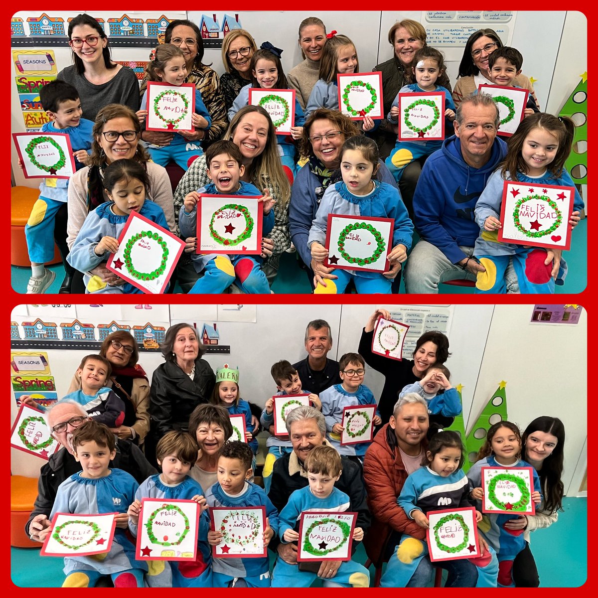 InfantilICM's tweet photo. El último día de cole disfrutamos de una sorpresa mágica en P5-B🌟
Hicimos una manualidad, cantamos, bailamos y nos contagiamos de la ilusión de la Navidad junto a nuestros seres queridos. Fue un encuentro muy bonito y especial para todos❤️❤️❤️
@colegioicm @colegiosMD https://t.co/NU5WDPJ4yC
