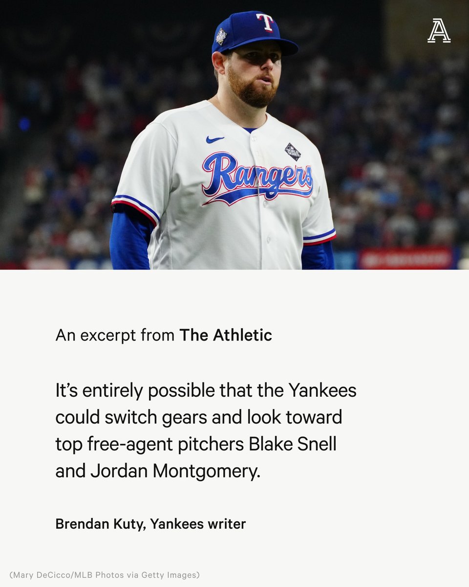 The Yankees are in a weird spot. Their rotation is in flux, Yoshinobu Yamamoto-less and lacking a clear fifth starter altogether. Who could New York target to bolster its staff? @BrendanKutyNJ examines ⤵️ theathletic.com/5158363/2023/1…