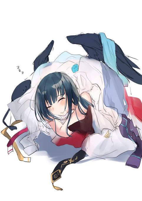 烏天狗の巣作り 