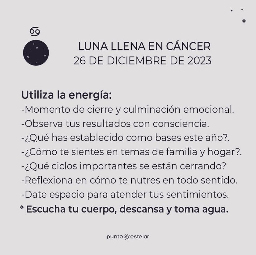 Feliz última luna llena del 2023 ✨🌕