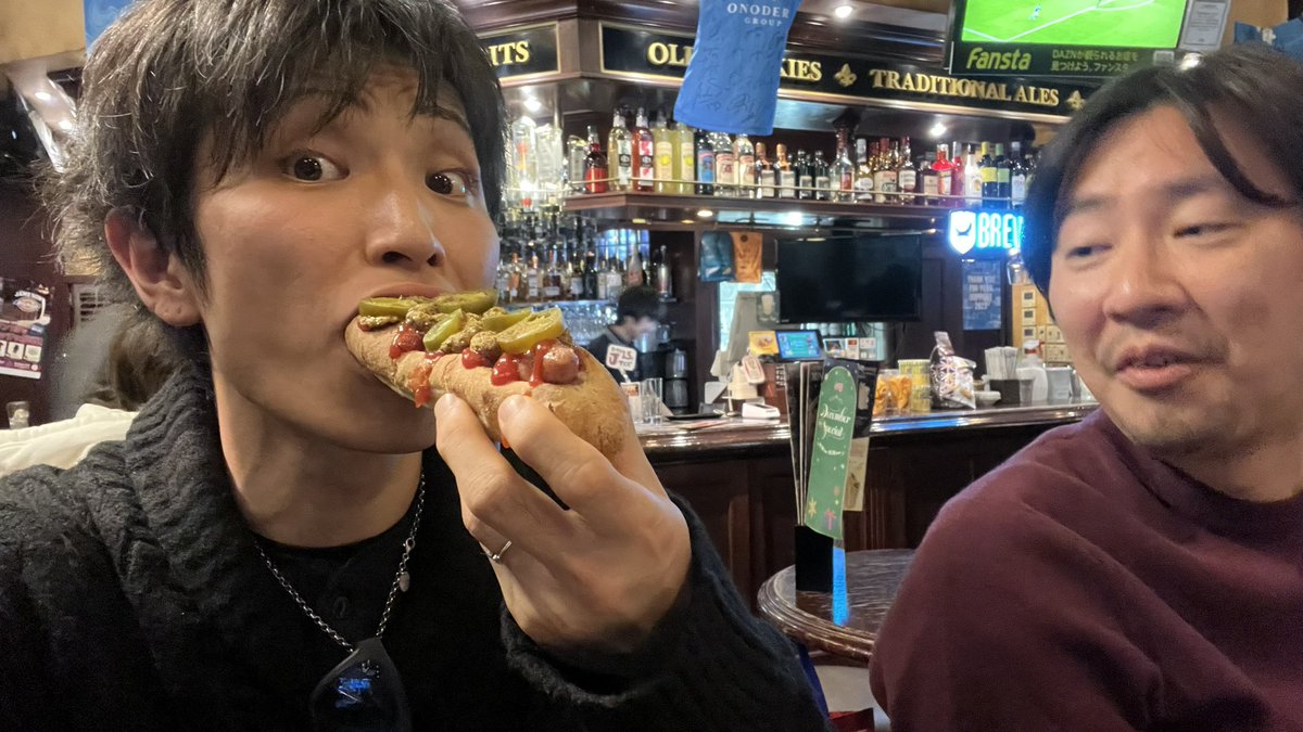MitsuhisaMasuda's tweet photo. ハラペーニョドッグ、激ウマ🤩🌭

#hotdog
#thehotdogs https://t.co/DJBuA7JiPD