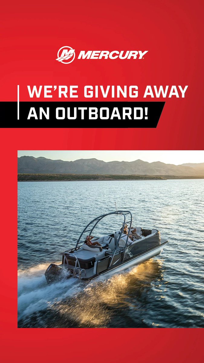 SmokinReels's tweet photo. We love our Mercury's and now is a chance for you to win one! 
@MercuryMarine is giving away an outboard!
Enter now and you could win a new outboard to repower your boat. Learn more. https://t.co/LmjpdxZwYd #WinAMercury #MercuryRepower #MercuryProTeam https://t.co/wVjK1IWW8m