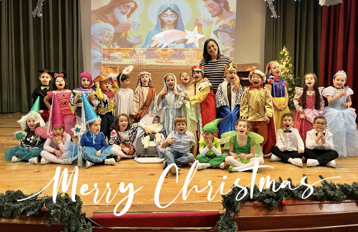 InfantilICM's tweet photo. P5-B os desea unas✨Felices Fiestas✨
Deseamos que el nacimiento de Jesús ilumine vuestros hogares llenándolos de amor y alegría❤️
@colegioicm @colegiosMD https://t.co/xf0dZ5YYfg