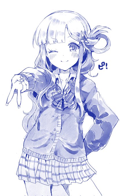 >>ギャル浅利七海ちゃん描きました。 