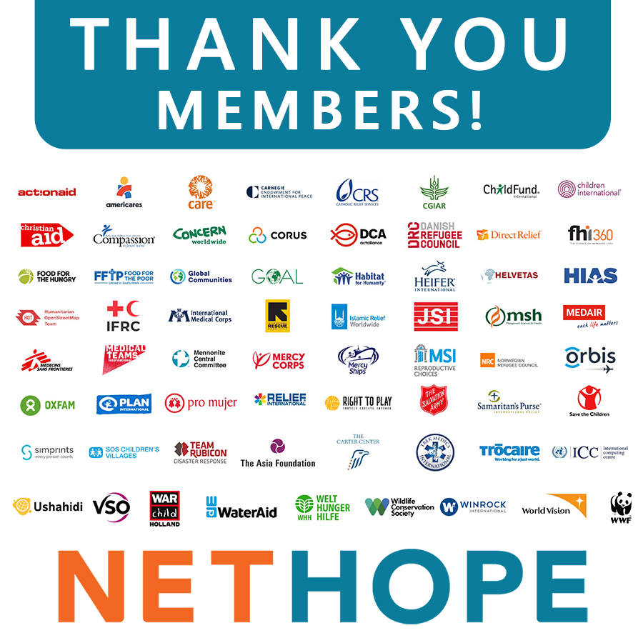 NetHope_org's tweet image. Our heartfelt gratitude and thanks go to our #NetHopeMembers whose unwavering support and commitment to our mission have been nothing short of remarkable in 2023 and previous years! nethope.org/who-we-are/our…

#NetHope #WeAreNetHope #TechforGood #Collaboration