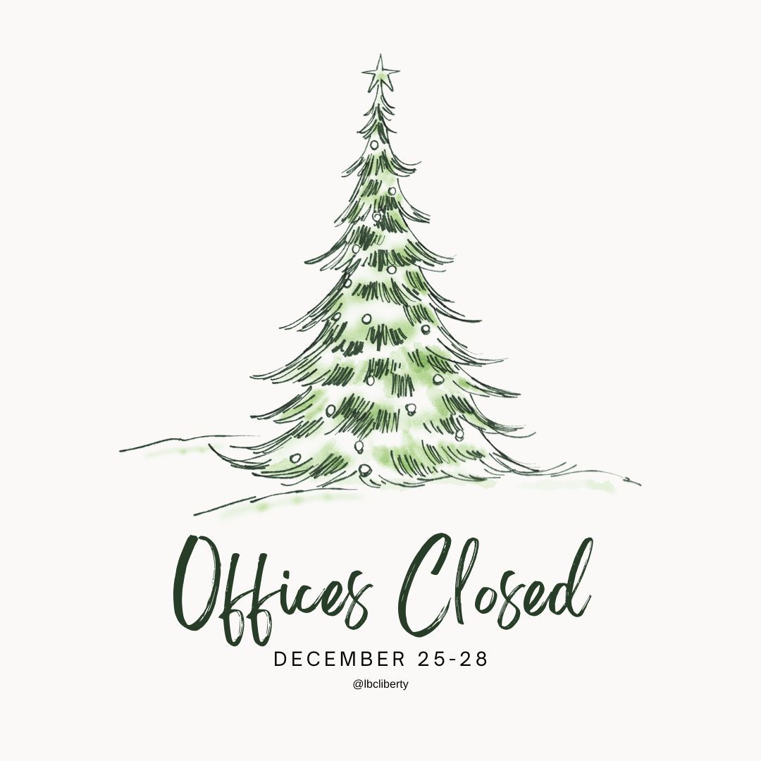 LBCLiberty's tweet photo. The staff will be off and the church office will be closed from Monday to Thursday, Dec 25-28. If there is an emergency or urgent need during this week, feel free to reach out to deacons@lbcliberty.org or pastors@lbcliberty.org. https://t.co/6Z29q8MSZg