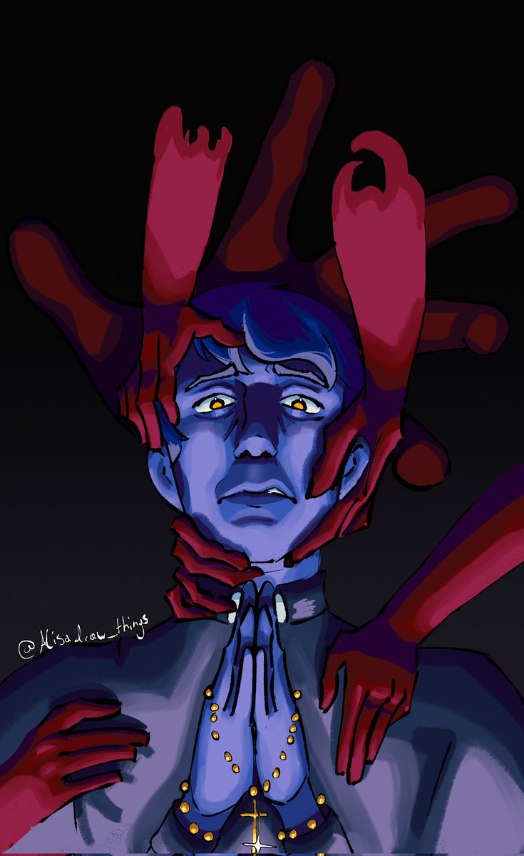 Be not afraid.
<a href="/Airdorf/">Airdorf 🔜 Gamescom Latam</a> 
.
#faith #faiththeunholytrinity #fanart