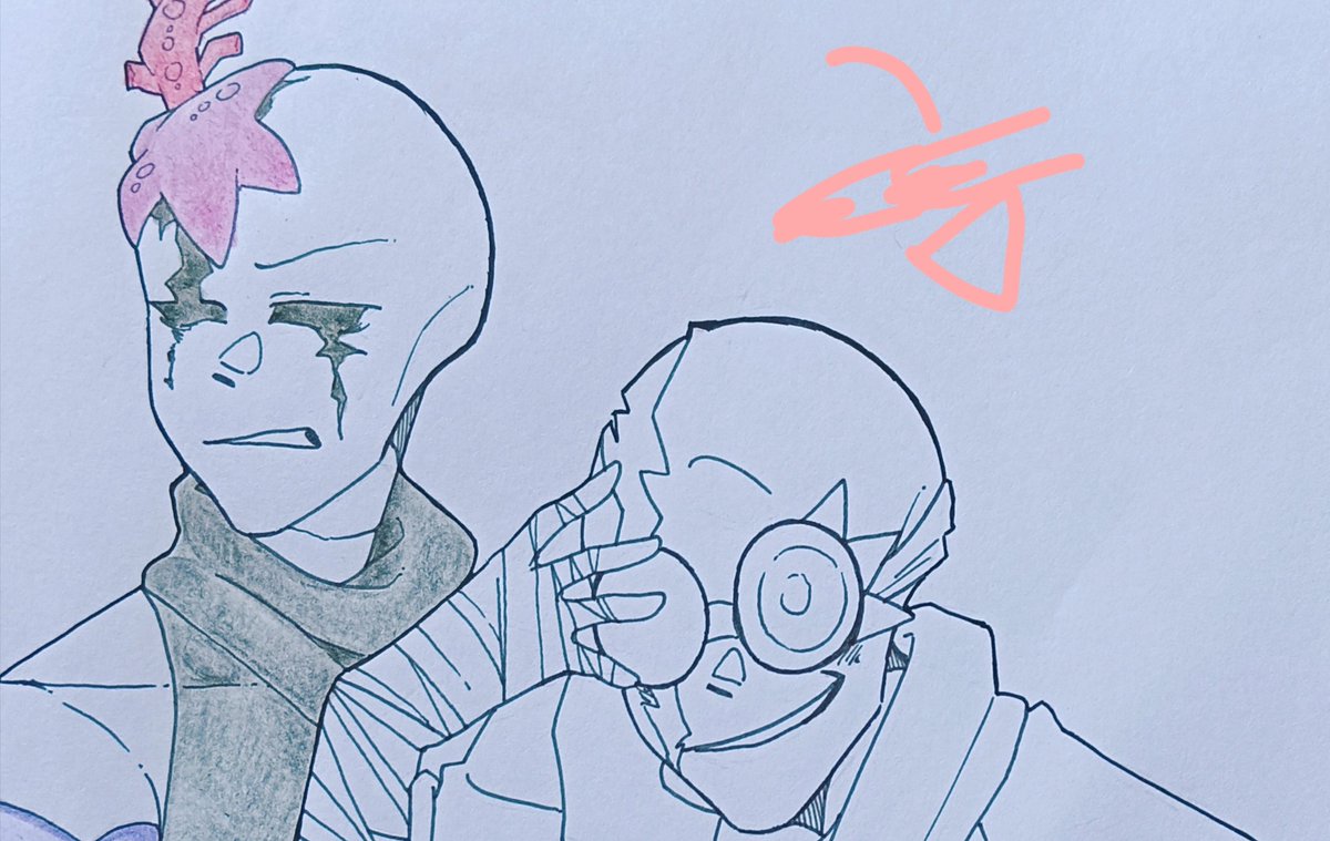 bizchoshi's tweet photo. Ando pintando ésto, pero adoro ver a éstos dos juntos porque sE ODIAN- los amo /bsito
#undertaleAU #undertale_AU #undertale #sans #sansau #GrotySans #MarineSans #Grotesctale #Marinetale #GrotescSans #draw #tradicional https://t.co/tnLXmuDcBK