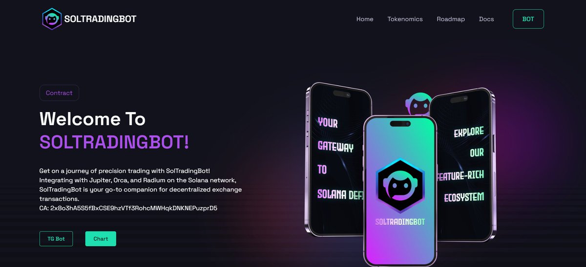 DegenFully's tweet photo. $STBOT - Solana Trading Bot 🚀🚀🚀

@SolTradingBot 

2x8o3hA5S5fBxCSE9hzVTf3RohcMWHqkDNKNEPuzprD5 https://t.co/Lqwd8fAlZa