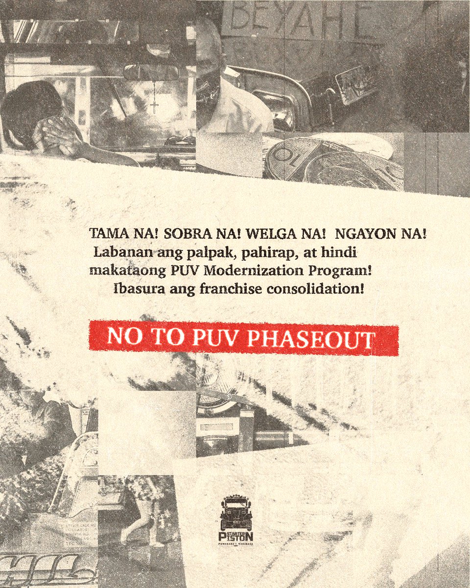 #NoToJeepneyPhaseout