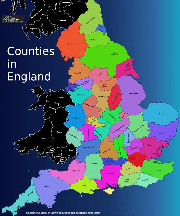 En pleno Boxing Day vamos con un hilo especial:

El Once Ideal de cada condado en Inglaterra

Inglaterra tiene varias subdivisiones distintas, pero quizas la mas aceptada sea la de los 48 condados ceremoniales.
Veamos como sería el once ideal de cada una de estas 48 regiones.