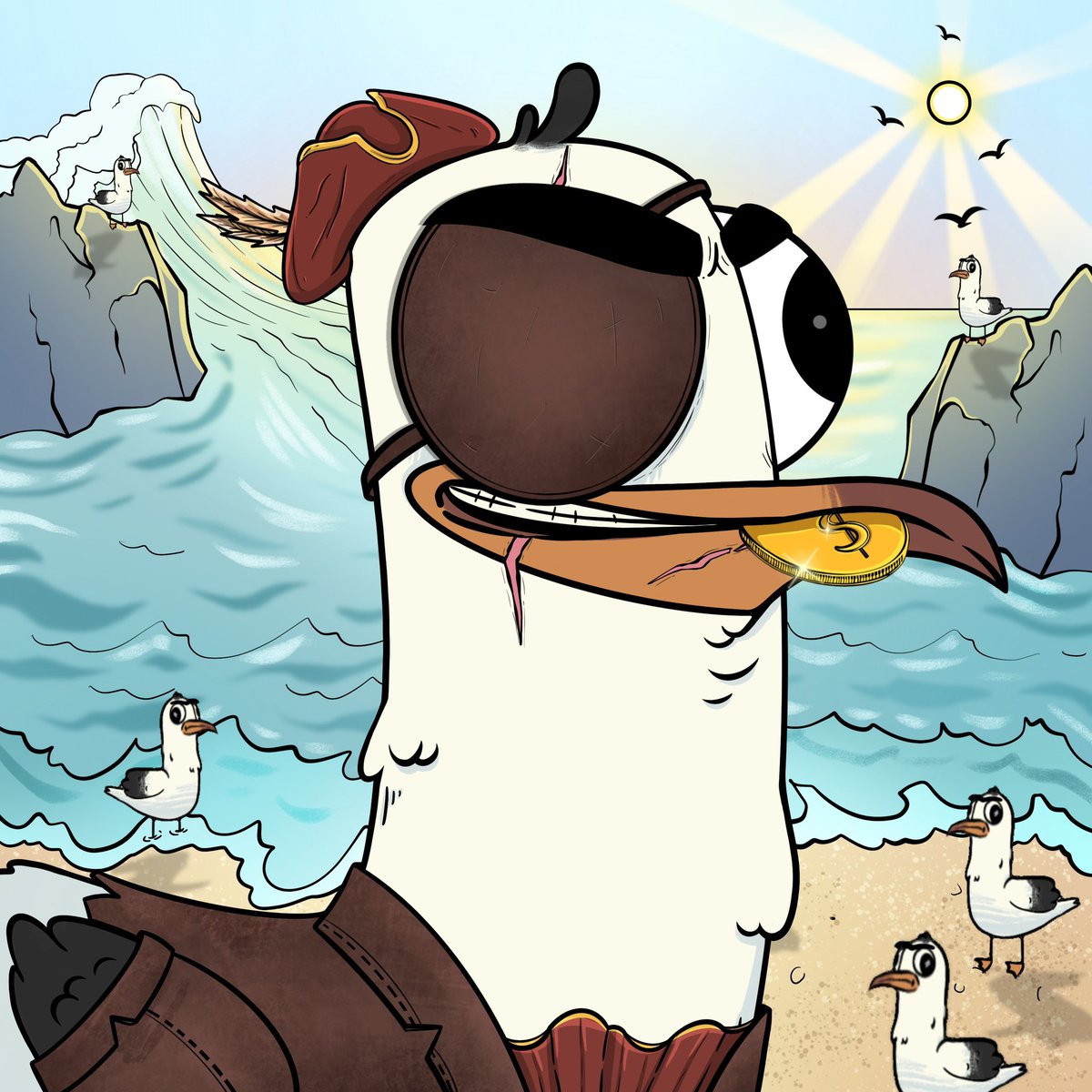 GuildOfGulls's tweet photo. Across the Isles of Gulls, the Guild army grows ever stronger 🏴‍☠️🪶

The time is now, recruits ⏳ https://t.co/KqYixYevER