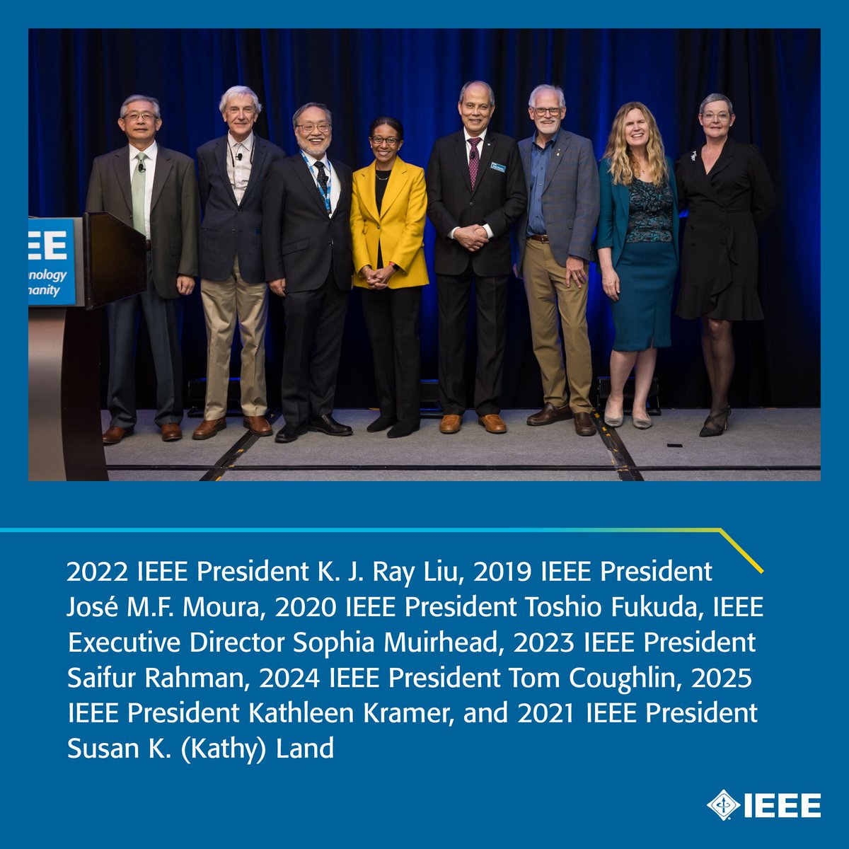 It has been a great honor to serve as the #IEEE President and CEO for 2023. Looking ahead to 2024 and beyond, I encourage our Senior Members to extend mentorship and guidance to our young professionals. Together, let's forge ahead in advancing technology for humanity.