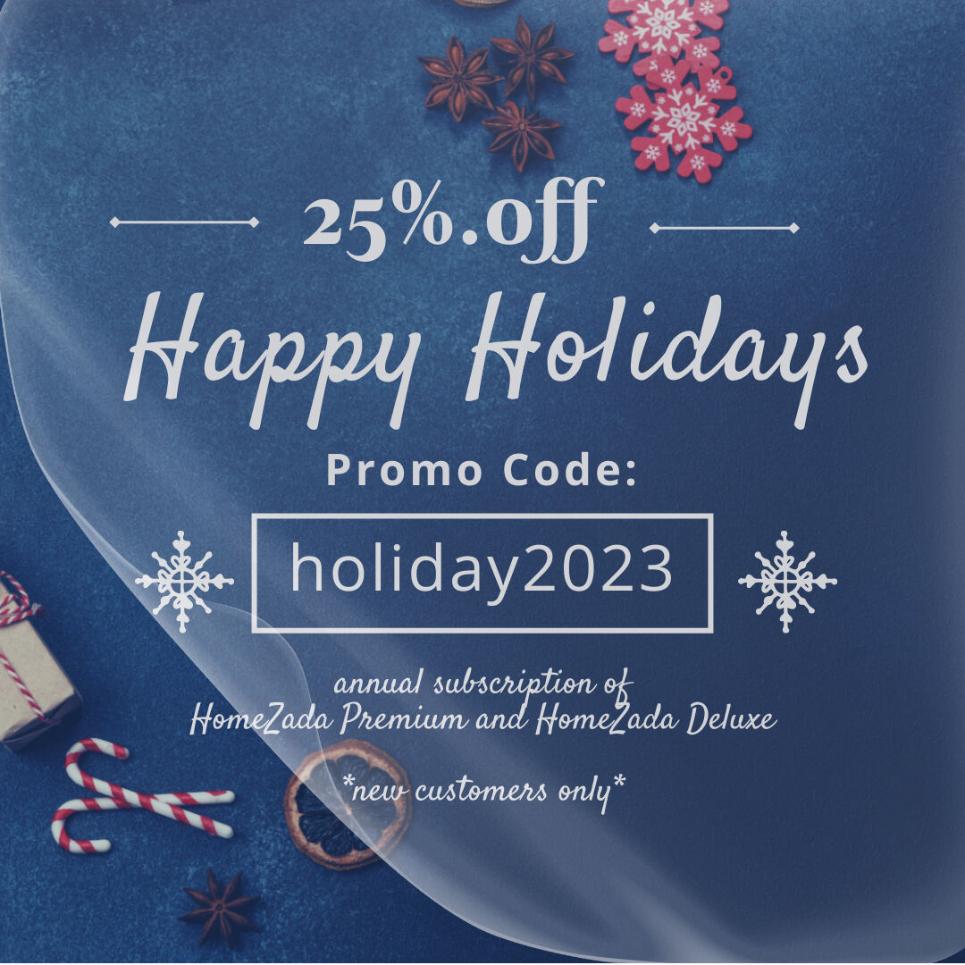 'Tis the season to give the gift of organization and peace of mind! 🎁🏡 

With HomeZada's holiday sale, you can score 25% off new annual subscriptions of HomeZada Premium and HomeZada Deluxe.

Use promo code holiday2023 until December 31! 

#onlinehomemanagement
#holidaysale