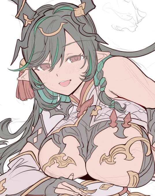 描いてる 