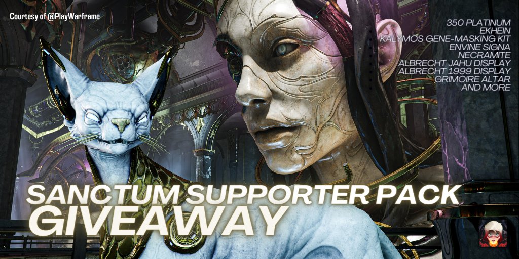 LadyNovita2's tweet photo. It's time for a Sanctum Supporter Pack Giveaway 🔥Courtesy of @PlayWarframe 

HOW TO ENTER: 
✔Be a Follower 
✔ Like
✔RT this post
  That's all 💙
🚩DEADLINE  january 6th
 #warframe #warframecaptura https://t.co/DjiK8fd6gE