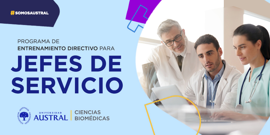 📣 Ya se encuentra abierta la Inscripción para el Programa de Entrenamiento Directivo para Jefes de Servicio. 🕒Inicio: 13 de junio 🗓️Duración:5 meses 💻Modalidad: Virtual Más información: austral.edu.ar/cienciasbiomed…