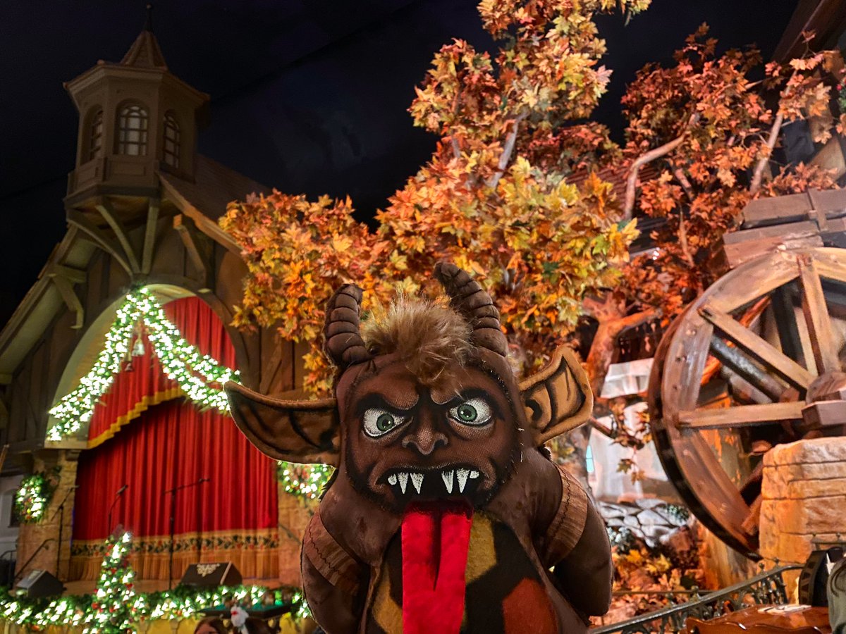 OMFGItsVico's tweet photo. A Very Merry Biergarten Christmas last night (with surprise guest star, Krampus!). 🎅🏻🍺 https://t.co/vDh8FB1qId