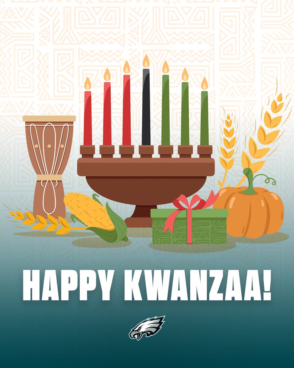 Happy Kwanzaa to #EaglesEverywhere!