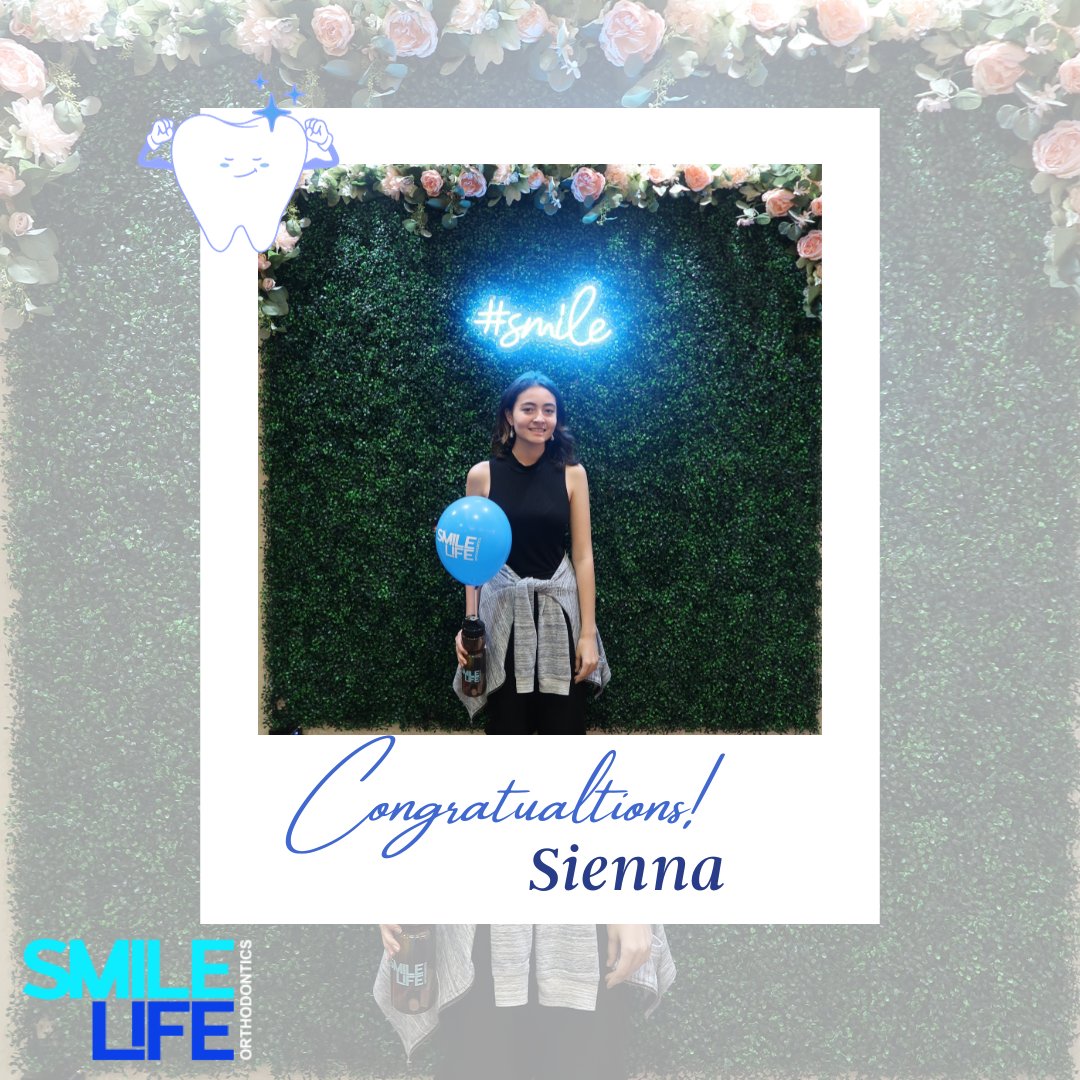 SmileLifeOrtho's tweet photo. Sienna got her Braces removed! 🤩 🎉 https://t.co/U2PdKOBF3r