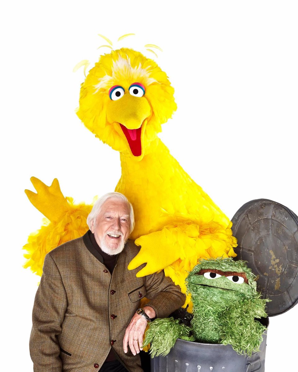 Happy Birthday to Caroll Spinney, who would have been 90 years old today.

We miss you 💛💚