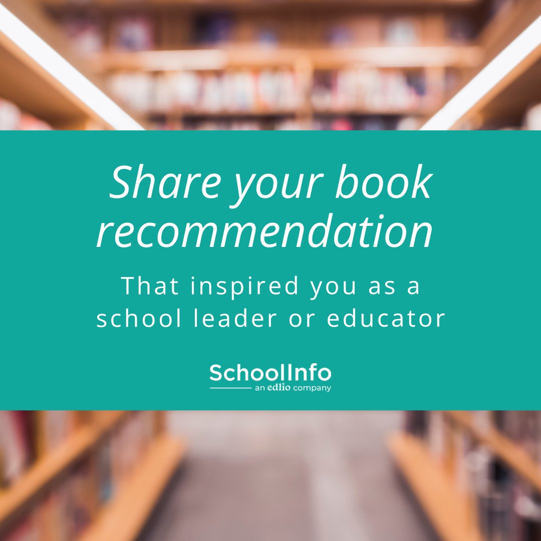 Dive into a good book this break! Share your favorite reads or recommend one that inspired you as a school leader. Let's create a holiday reading list together! 

#schooladmin #k12leader