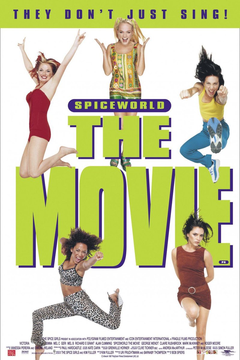 26 years ago today cinema changed forever. The greatest film of all time starring the most important five women to ever live. Stanley Kubrick said in his final interview that his greatest regret was that he didn’t get to direct Spice World: The Movie.