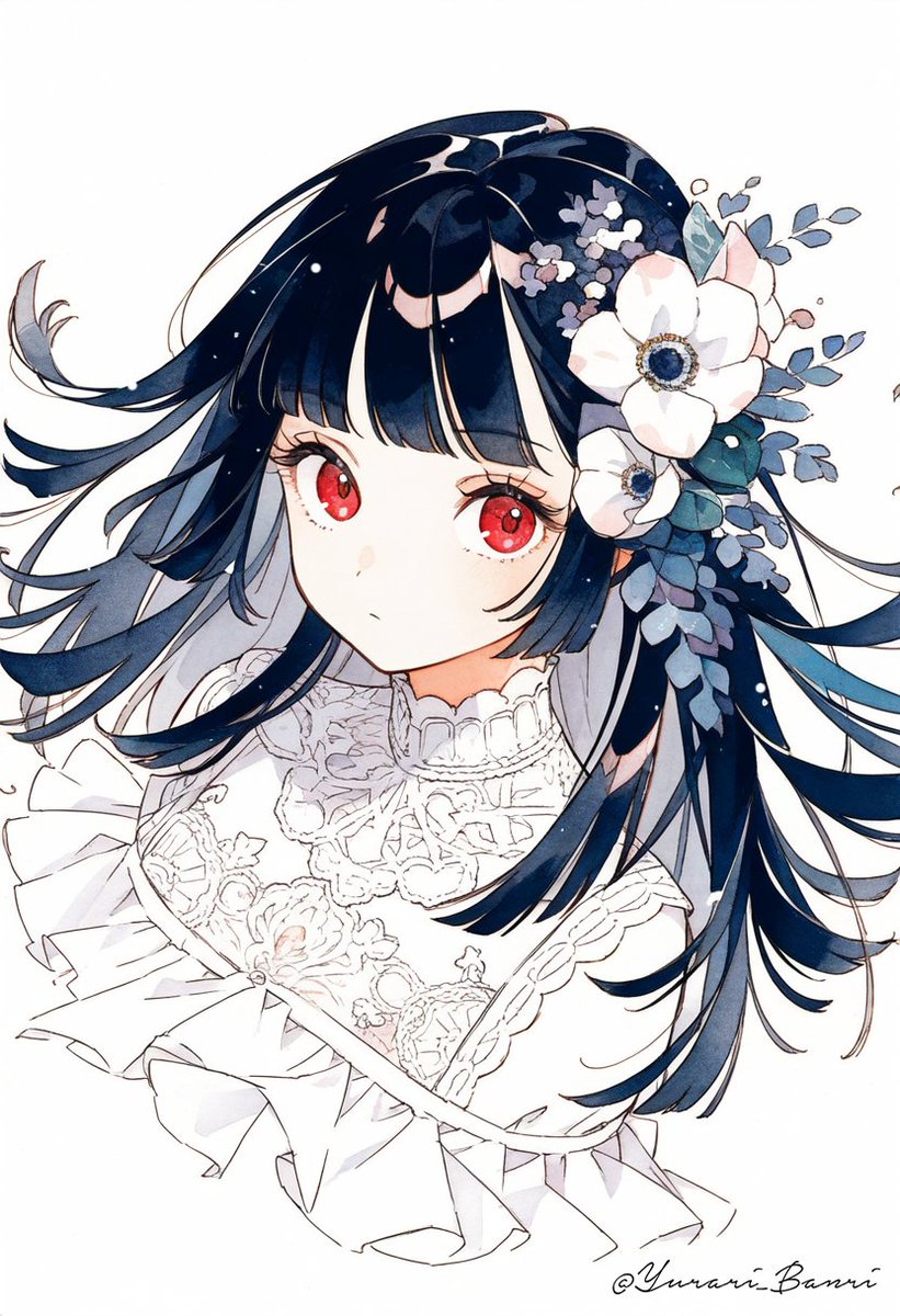 yurari_banri's tweet photo. 花纏う hana-matou. https://t.co/zyU0JrJywC