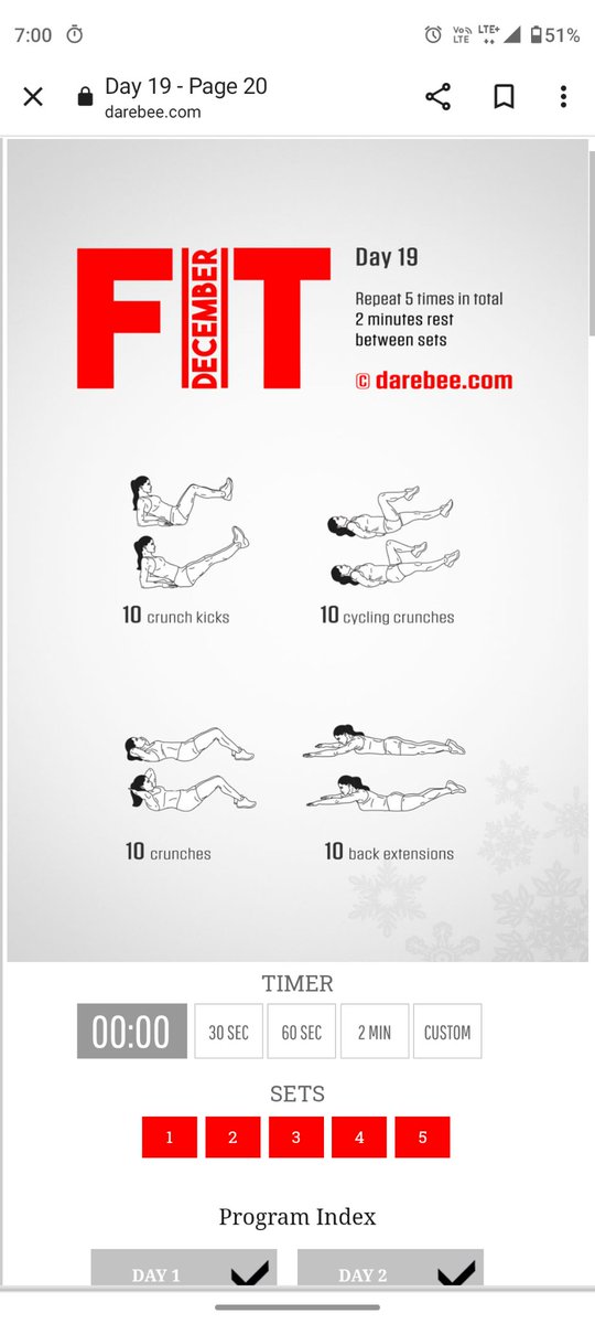 LSHUBHAM18's tweet photo. Yesterday 4hr 20min π(productive day)
Today's π―- 3hr 10min+π
Yesterday did 1hr 5min
@darebees
D18 and D19 #FitDecember #darebeeworkouts + #calisthenics ,#book - 35min amazing read, played #game of #chess - 2/2 lost
#productivity #meditate #selfcare #growthmindset #fitness https://t.co/KkXwLoIoTC