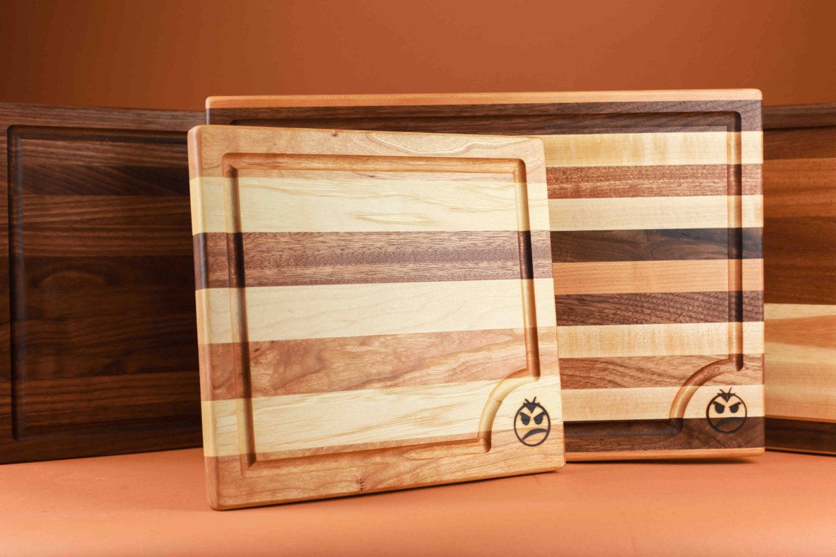 Get on board with the baddest boards on the block! American made, hand crafted cutting boards, charcuterie boards, chessboards, and so much more. 

#homegoods #homechefs #badboyboards #cuttingboards