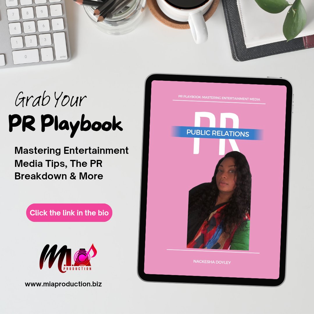 "📚 Get ready to master the art of PR with 'PR Playbook: Mastering Entertainment Media'! 🌟 Dive into proven strategies for success in the entertainment industry. Available on Amazon. Grab your copy now and conquer the PR game! #PRPlaybook #MasteringEntertainmentMedia #PR #ebook"