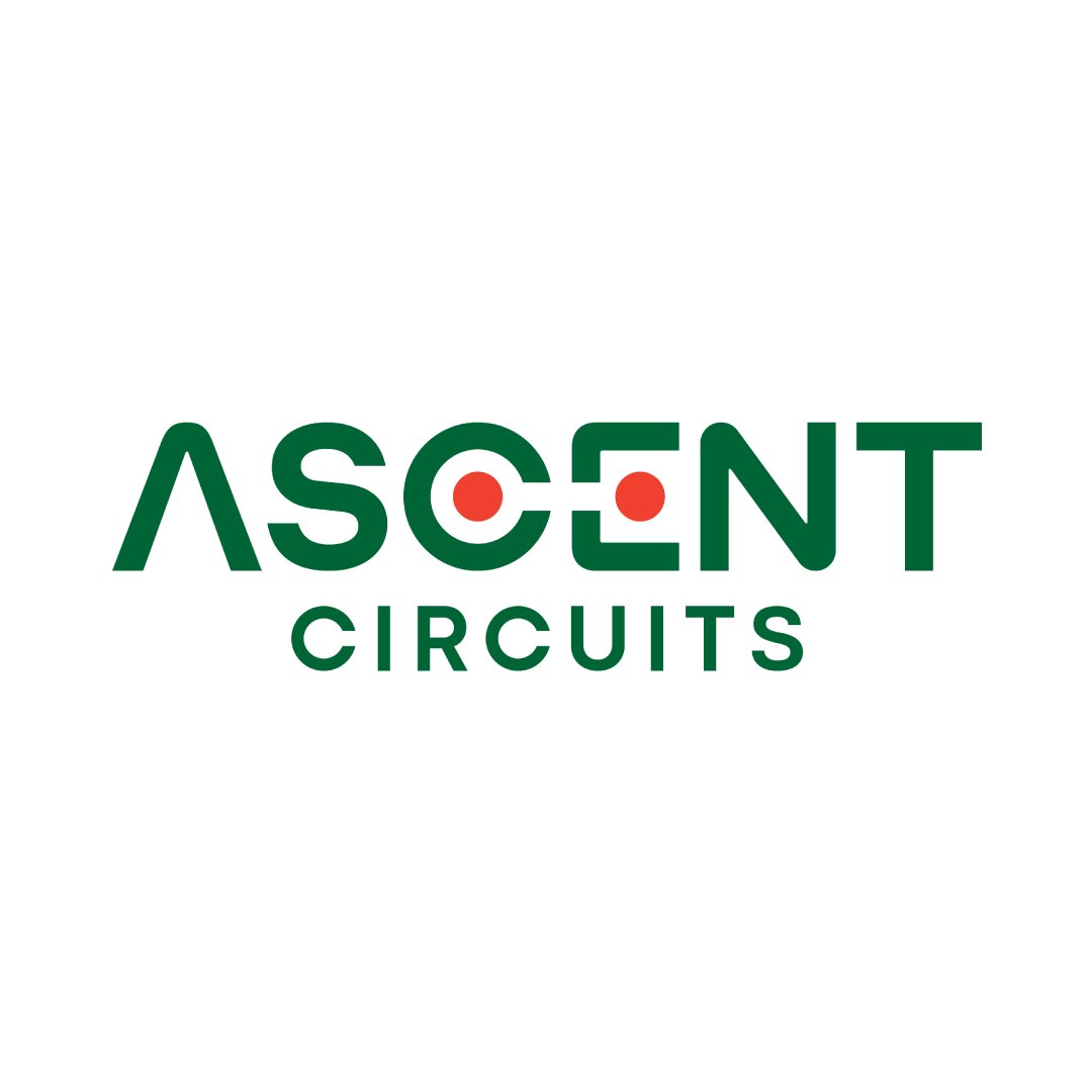VatitudeGlobal's tweet photo. #AscentCircuits is an Indian-owned largest PCB manufacturer. 
Inspired by the key concept of PCB which connects signals from one point to another. We created a unique logo by fusing the idea into a custom-made wordmark with two dots. 

#Vatitude #BuildingSmarterBrands #Branding https://t.co/7qhv6tjB93