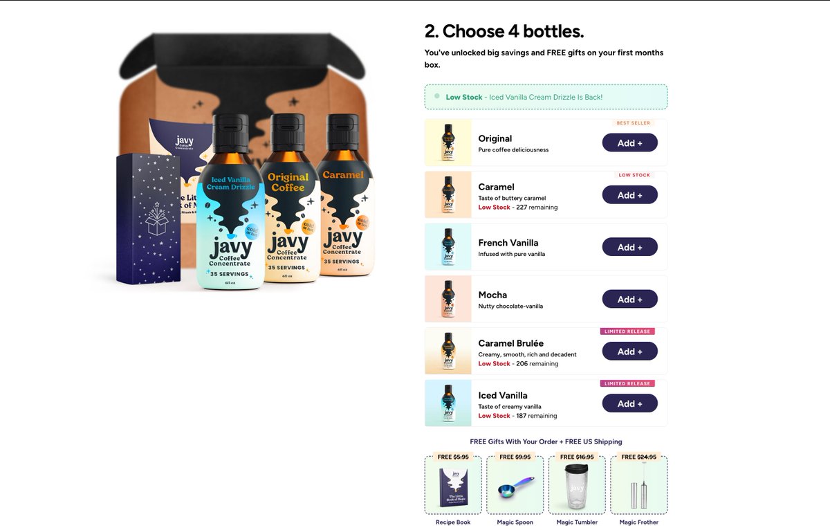 dtcpages's tweet image. Ecom owners - if you want to drop your acquisition costs in 2024, test your new customer offer.

Great offers boost AOV and conversions while giving shoppers the feeling that they just secured an amazing deal.

Here are 4 examples of killer ecom offers I&apos;ve been served recently…